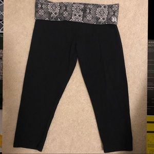 Victoria Secret Fold over Capri Pants size Large